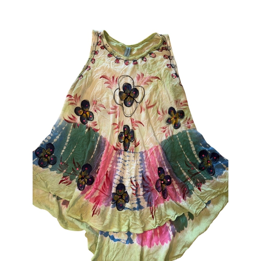 90's‎ Embroidered coverup